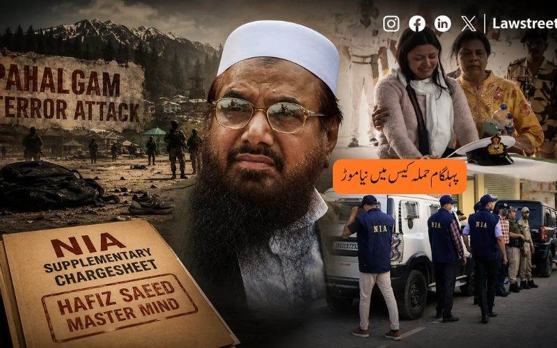 پہلگام حملہ کیس: حافظ سعید کے خلاف غیر ضمانتی وارنٹ جاری، غیر حاضری میں بھی مقدمہ چلانے کی تیاری